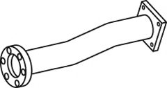 DINEX 44165 Exhaust Pipe